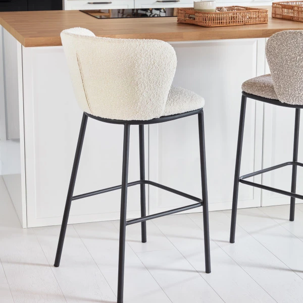 Boucle Barkruk Met Ronde Rug 10 Boucle Barkruk Met Ronde Rug - Afbeelding 8