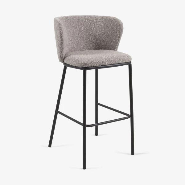 Boucle Barkruk Met Ronde Rug 3 Boucle Barkruk Met Ronde Rug