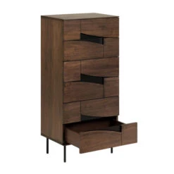 Smalle Ladekast Walnoot -Zuiver Verkoop kave home cutt smalle ladekast walnoot 04