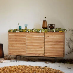 Design Dressoir Massief Hout -Zuiver Verkoop kave home delsie dressoir van licht hout 01 1 1