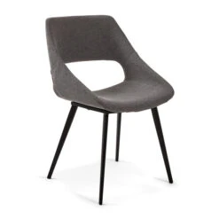 Eetkamerstoel Open Rug -Zuiver Verkoop kave home hest diner stoel stof 06