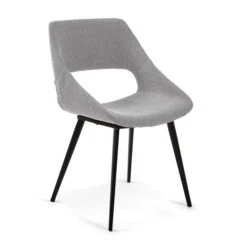 Eetkamerstoel Open Rug -Zuiver Verkoop kave home hest diner stoel stof 07