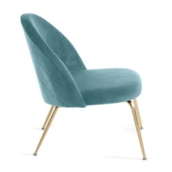 Fauteuil Fluweel Met Goud -Zuiver Verkoop kave home ivonne fauteuil met ruitstiksel 02