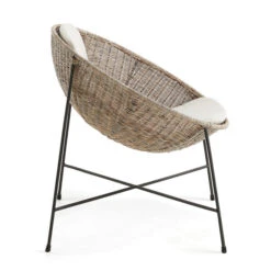 Rotan Fauteuil Rond 9 Rotan Fauteuil Rond -Zuiver Verkoop kave home kathryn catty rotan halvebol fauteuil 02