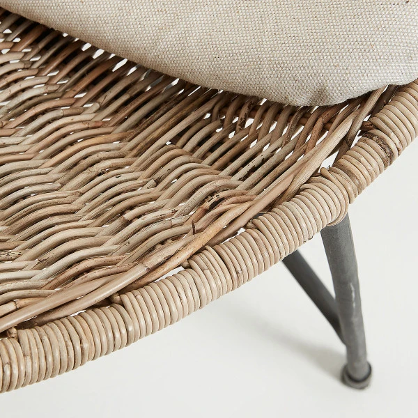 Rotan Fauteuil Rond 7 Rotan Fauteuil Rond - Afbeelding 5