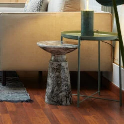 Bijzettafel Marmerglazuur -Zuiver Verkoop kave home kesbury kessler bijzettafel marmerglazuur 01 1