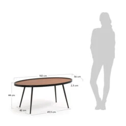 Ovale Salontafel Walnoot 11 Ovale Salontafel Walnoot -Zuiver Verkoop kave home kinsley ovalen houten salontafel 04