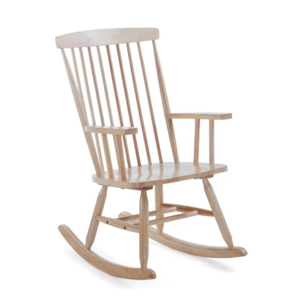 Houten Schommelstoel 3 Houten Schommelstoel