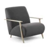 Fauteuil Retro Met Hout