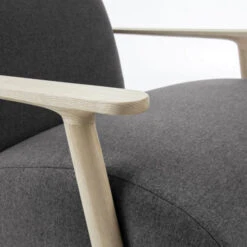 Fauteuil Retro Met Hout -Zuiver Verkoop kave home laforma s516va02 marthin fauteuil retrostijl 05