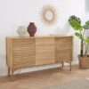 Eiken Retro Dressoir -Zuiver Verkoop kave home lenon eiken retro dressoir 04 1
