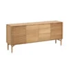 Retro Dressoir Eiken -Zuiver Verkoop kave home lenon retro dressoir eiken 01