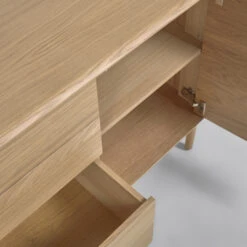 Retro Dressoir Eiken -Zuiver Verkoop kave home lenon retro dressoir eiken 04