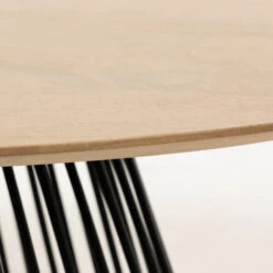 Ovale Salontafel Mangohout -Zuiver Verkoop kave home leska ovale salontafel modern design 04