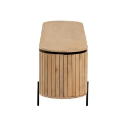 Tv-meubel Ovaal Mangohout -Zuiver Verkoop kave home licia ovaal tv meubel van mangohout 05