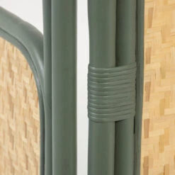 Kamerscherm Groen Met Rotan -Zuiver Verkoop kave home margaret kamerscherm groen met rotan 03