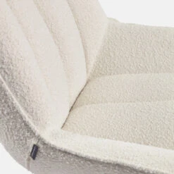 Schommelstoel Witte Boucle Stof -Zuiver Verkoop kave home marlina schommelstoel witte boucle stof 09