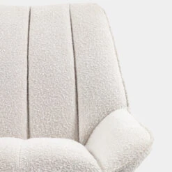 Witte Boucle Fauteuil -Zuiver Verkoop kave home marlina witte boucle fauteuil 06
