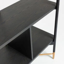 Zwart Essenhouten Wandrek -Zuiver Verkoop kave home milian zwart essenhouten wandrek 03