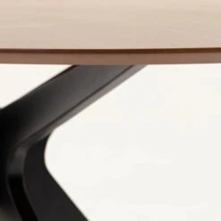 Ovale Eettafel Walnoot -Zuiver Verkoop kave home naanim ovale eettafel walnoot 04