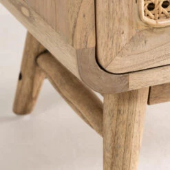 Houten Nachtkastje Met Webbing -Zuiver Verkoop kave home nalu houten nachtkastje met webbing 10