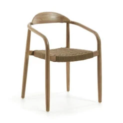 Houten Tuinstoel Met Touw 12 Houten Tuinstoel Met Touw -Zuiver Verkoop kave home nina houten tuinstoel met touw cc0555s15 02