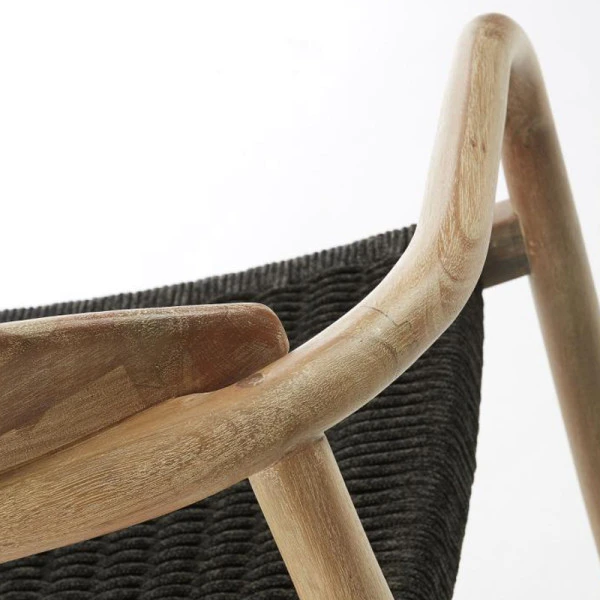 Houten Tuinstoel Met Touw 8 Houten Tuinstoel Met Touw - Afbeelding 6