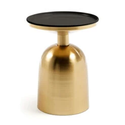 Bijzettafel Goud Met Emaille