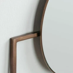 Asymmetrische Design Spiegel -Zuiver Verkoop kave home platte marly ronde spiegelset 03