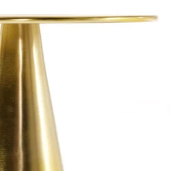 Ronde Metalen Bijzettafel Goud -Zuiver Verkoop kave home rhet ronde etalen bijzettafel goud 03