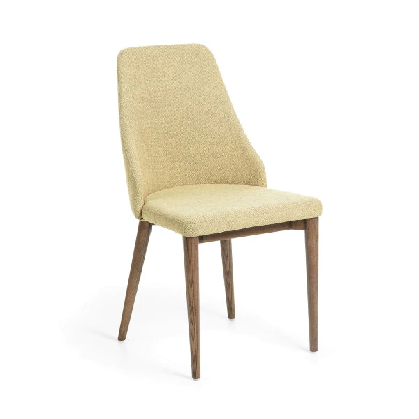 Eetkamerstoel Walnoot Hout 4 Eetkamerstoel Walnoot Hout - Afbeelding 2