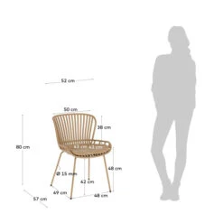 Kunststof Eetkamerstoel -Zuiver Verkoop kave home suprik kunststof eetkamerstoel 06