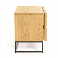 Eiken Nachtkastje -Zuiver Verkoop kave home taiana eiken nachtkastje 03