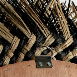 Rieten Spiegel Rond -Zuiver Verkoop kave home takashi ronde spiegel van riet 03