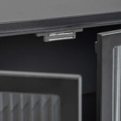 Zwart Dressoir Met Ribbelglas -Zuiver Verkoop kave home trixie zwart dressoir met ribbelglas 10