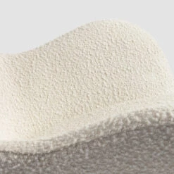 Witte Schommelstoel Boucle Stof -Zuiver Verkoop kave home vania witte schommelstoel boucle stof 08