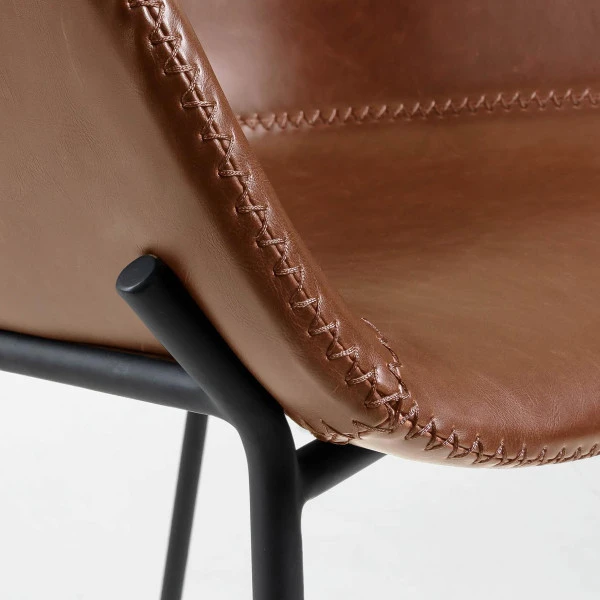 Moderne Barkruk Bruin Leer 10 Moderne Barkruk Bruin Leer - Afbeelding 8