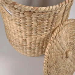Rieten Wasmand Met Binnenzak -Zuiver Verkoop kave home zaya rieten wasmand met binnenzak 03