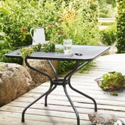Kettler Stalen Tuintafel Vierkant -Zuiver Verkoop kettler engarden stalen tuintafel 90 x 90 05 1