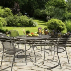 Kettler Stalen Stapelbare Tuinstoel -Zuiver Verkoop kettler kos stalen stapelbare tuinstoel 03