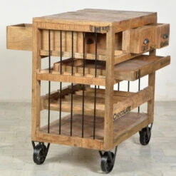 Keukenkast Van Mangohout -Zuiver Verkoop keukentrolley lavis mila 04 800x800 1