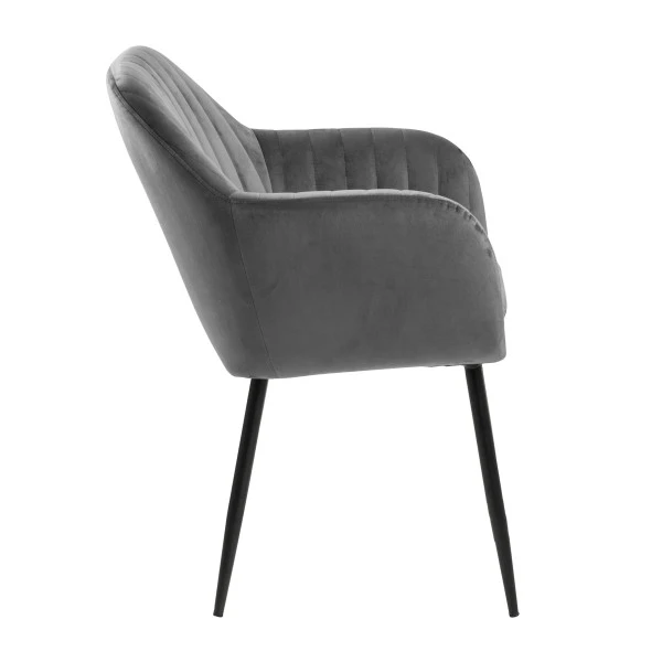 Velvet Eetkamerstoel Met Arm 4 Velvet Eetkamerstoel Met Arm - Afbeelding 2