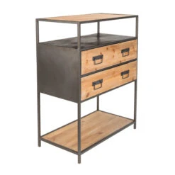 Ladenkast Metaal En Hout -Zuiver Verkoop ladenkast metaal en hout samuel lumz home 03