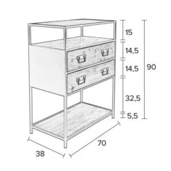 Ladenkast Metaal En Hout -Zuiver Verkoop ladenkast metaal en hout samuel lumz home 07