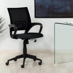 Zuiver Verkoop -Zuiver Verkoop laforma ebor moderne bureaustoel zwart 01 2