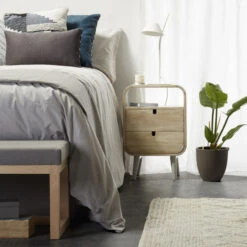 Mango Hout Nachtkastje -Zuiver Verkoop laforma gerald mango hout nachtkastje 05