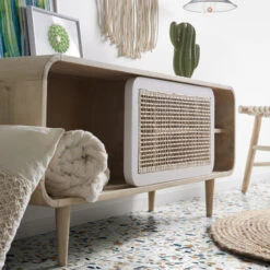 Vintage Tv-meubel Bohemian 14 Vintage Tv-meubel Bohemian -Zuiver Verkoop laforma gerald mango houten tv meubel 08