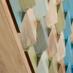 Kleurrijke Kast Mozaiek -Zuiver Verkoop laforma ilka wandkast met mozaiek patroon 04