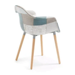 Patchwork Stoel -Zuiver Verkoop laforma kenna stoel met patchwork design 03