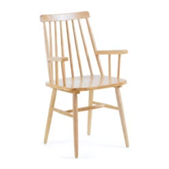 Houten Eetkamerstoel Met Armleuning -Zuiver Verkoop laforma kristie houten stoel armleuning 04